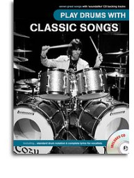 Play Drums With Classic Songs (noty, bicí) (+audio)