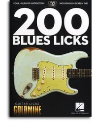 200 Blues Licks - Guitar Licks Goldmine (video škola hry na kytaru)