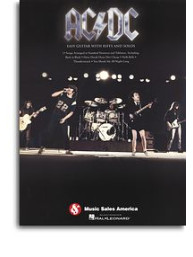 AC/DC: Easy Guitar With Riffs And Solos (tabulatury, noty, kytara)