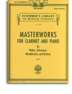 Masterworks For Clarinet & Piano (noty, klarinet, klavír) (+audio)
