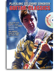 Playalong Six Chord Songbook: Guitar Classics (akordy, texty, kytara) (+audio)