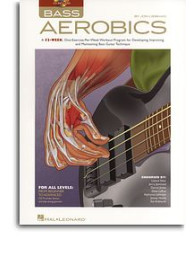 Jon Liebman: Bass Aerobics (tabulatury, noty, baskytara) (+audio)