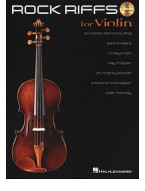 Rock Riffs - Violin (noty, housle) (+audio)