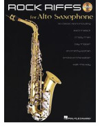 Rock Riffs - Alto Saxophone (noty, altsaxofon) (+audio)
