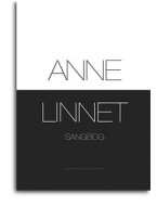 Anne Linnet: Sangbog (noty, melodická linka, akordy, texty)