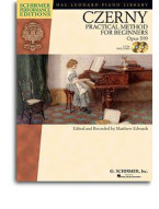 Carl Czerny: První učitel - Practical Method For Beginners Op.599 (Schirmer Performance Edition) (noty, sólo klavír) (+audio)