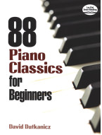 88 Piano Classics For Beginners (noty na snadný klavír)