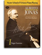 Alberto Jonás: Master School Of Virtuoso Piano Playing: Volume I - Finger Exercises (noty, sólo klavír)