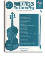 37 Violin Pieces You Like to Play (noty, housle, klavír) (+audio)
