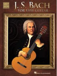 J.S. Bach for Easy Guitar (noty, tabulatury, kytara)