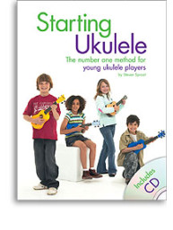 Steven Sproat: Starting Ukulele (noty, akordy, ukulele) (+audio)