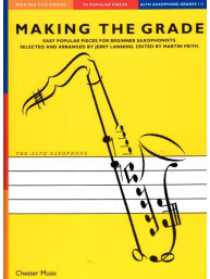 Making The Grade: Grades 1-3 (Alto Saxophone) (noty na altsaxofon, klavír)