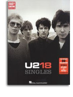 U2: 18 Singles (noty, tabulatury na na snadnou kytaru)
