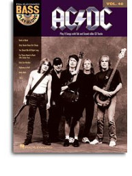 Bass Play-Along 40: AC/DC (noty, tabulatury na baskytaru) (+audio)
