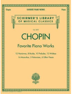 Frederic Chopin: Favourite Piano Works (noty na klavír)