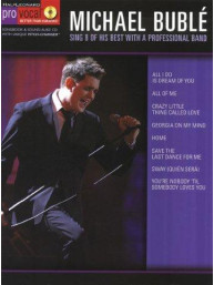 Pro Vocal: Michael Bublé (noty, melodická linka, akordy, texty) (+audio)