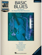 Easy Jazz Play-Along 4: Basic Blues (noty, nástroje C, Eb, Bb, basového klíče) (+audio)