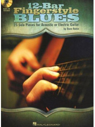 Dave Rubin: 12-Bar Fingerstyle Blues (noty, tabulatury na kytaru) (+audio)