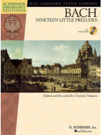 J.S. Bach: Nineteen Little Preludes / 19 malých preludií (noty na klavír) (+audio)