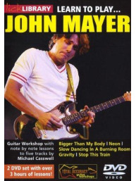 Lick Library: Learn To Play John Mayer (video škola hry na kytaru)