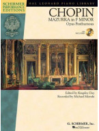 Frédéric Chopin: Mazurka in F minor Op. Post. (noty na klavír) (+audio)