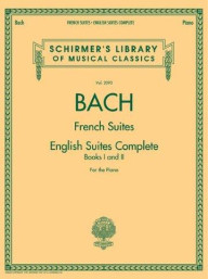 J.S. Bach: French Suites / English Suites Complete (noty na klavír)