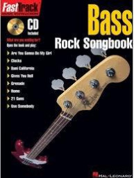FastTrack Bass Rock Songbook (noty, tabulatury na baskytaru) (+audio)