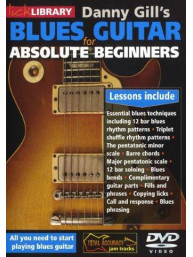Lick Library: Danny Gill's Blues Guitar for Absolute Beginners (video škola hry na kytaru)