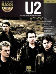 Bass Play-Along 41: U2 (noty, tabulatury na baskytaru) (+audio)