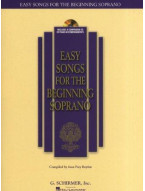 Easy Songs For The Beginning Soprano (noty, zpěv, soprán, klavír) (+audio)