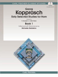 Georg Kopprasch: Sixty Selected Studies For Horn - Book 1 (noty, lesní roh) (+audio)