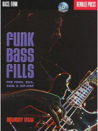 Anthony Vitti: Funk Bass Fills (noty na baskytaru) (+audio)