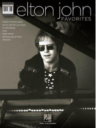 Elton John: Favourites (noty na klavír, zpěv, akordy na kytaru)