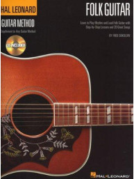 Hal Leonard Folk Guitar Method (noty, tabulatury na kytaru) (+audio)