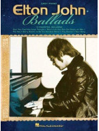 Elton John: Ballads (noty na snadný sólo klavír)