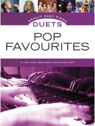 Really Easy Piano Duets: Pop Favourites (noty, čtyřruční klavír)