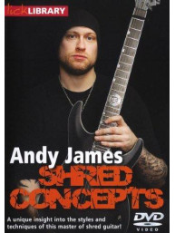 Lick Library: Shred Concepts By Andy James (video škola hry na kytaru)