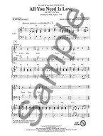 The Beatles: All You Need Is Love (SATB) (noty, sborový zpěv) - SADA 5 ks