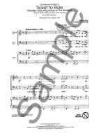 The Beatles: Ticket To Ride - Medley (SATB) (noty, sborový zpěv) - SADA 5 ks