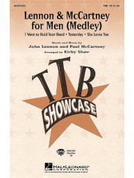 The Beatles: Lennon And McCartney For Men (Medley) (TTB) (noty, sborový zpěv) - SADA 5 ks