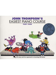 John Thompson's Easiest Piano Course: Part 4 (noty, sólo klavír) (+audio)