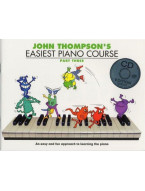 John Thompson's Easiest Piano Course: Part 3 (noty, sólo klavír) (+audio)