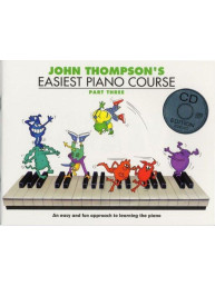 John Thompson's Easiest Piano Course: Part 3 (noty, sólo klavír) (+audio)