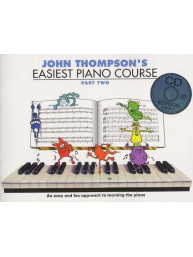 John Thompson's Easiest Piano Course: Part 2 (noty, sólo klavír) (+audio)