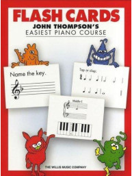 John Thompson's Easiest Piano Course: Flash Cards (výukové kartičky)