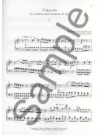 W.A. Mozart: Concerto For Clarinet K.622 - Clarinet/Piano (noty, klarinet, klavír) (+audio)