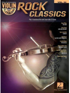 Violin Play-Along 24: Rock Classics (noty na housle) (+audio)