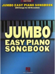 Jumbo Easy Piano Songbook - 200 Songs For All Occasions (noty, sólo klavír)