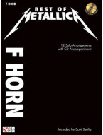 Metallica: Best Of - F Horn (noty, lesní roh) (+audio)