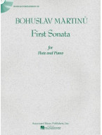 Bohuslav Martinů: První sonáta pro flétnu a klavír (noty, příčná flétna, klavír) (+audio)